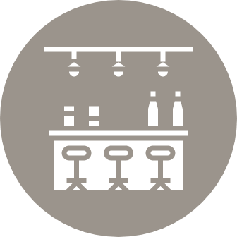 Take in the views from the rooftop terrace
