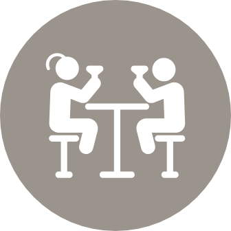 Host a big game watch party in the Entertainment Lounge
