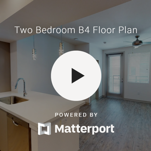 Two Bedroom B4 Floor Plan
